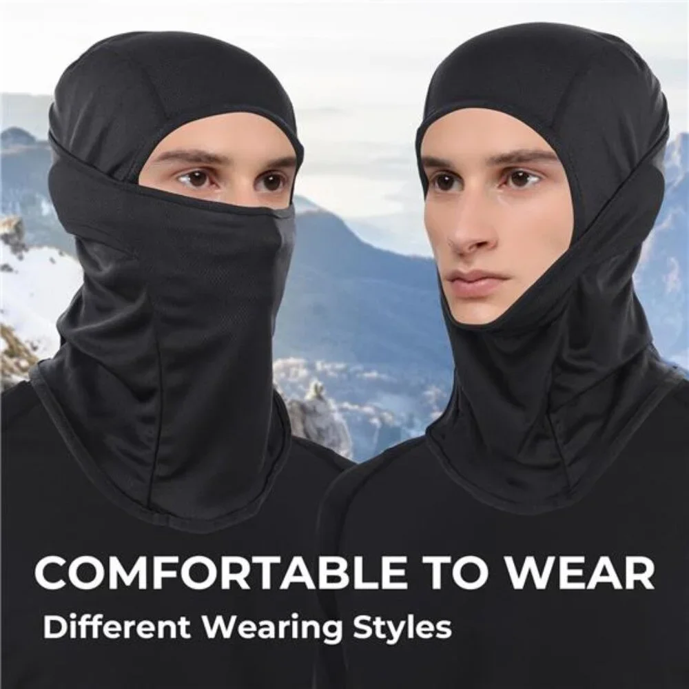3 Pieces Balaclava Face Mask of Men - Ski Mask, Breathable Elastic Fit
